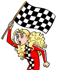 flag girls